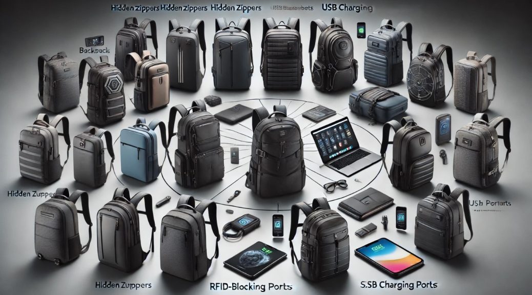 Types of Anti-theft Backpacks